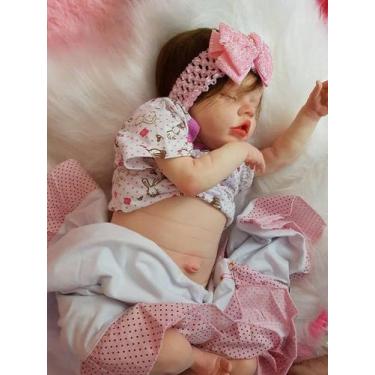 Imagem de Bebê Reborn corpo em tecido   - BONECA BEBE REBORN 
