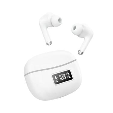 Imagem de Fone de Ouvido Bluetooth TWS Sem Fio com Microfone e Estojo LED - Gené