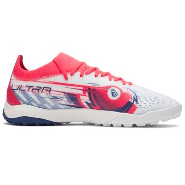 Imagem de PUMA Chuteira masculina X Christian Pulisic Ultra Match Turf Tranning, Branco, 44