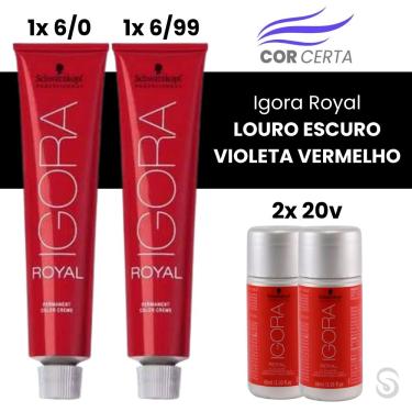 Imagem de Igora Royal LOURO ESCURO VIOLETA VERMELHO
