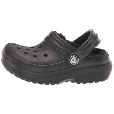 Imagem de CROCS Classic Lined Clog T - Black/Black - C6, 207009-060-C6, Kids Unisex, Black/Black, C6