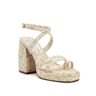 Imagem de Katy Perry Plataforma feminina clássica The Meadow, Amarelo multi, 34