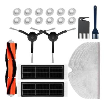 Imagem de HEPA Filter Mop Cloth Side/Main Brush Cover Compatible With XiaoMi Roborock S5 S50 S51 S55 S6 S60 S6 Pure Water Tank Dust Box Spare Parts(Plum)