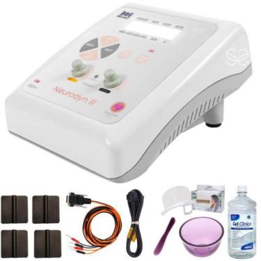 Imagem de Neurodyn III Ibramed Aparelho de Tens, Fes e Burst Eletroestimulador C