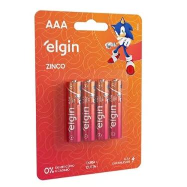 Imagem de Pilha Palito Zinco Comum Aaa Elgin C4