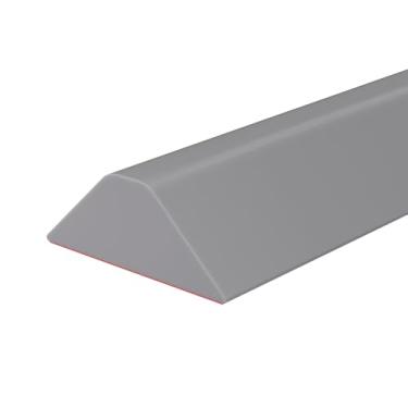 Imagem de Duzzy Barragem de água de chuveiro dobrável de 75 polegadas, barreira e sistema de retenção de tampa de água de limite de chuveiro e mantém a água dentro do limiar de separação seca e molhada,