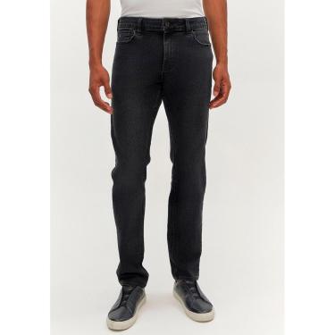 Imagem de Calça Jeans Masculina Slim Preta Estonada-Masculino