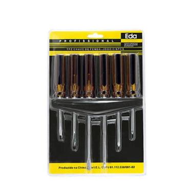 Imagem de Jogo De Chave Fenda-philips Com 6 Peças 7pz - Eda