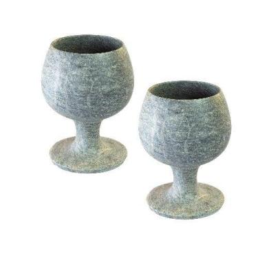 Imagem de Taça Pedra Sabão 450 ml 02 unidades - So Jos