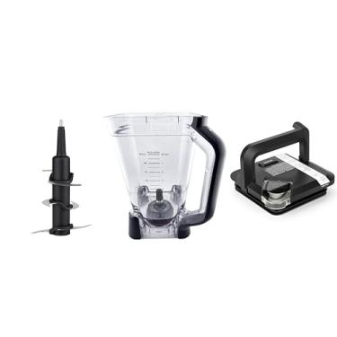 Imagem de Jarra de 2041 g com tampa e lâmina compatível com liquidificadores Ninja BL910 BN751 BN801