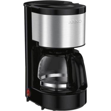 Imagem de Cafeteira Elétrica Arno Perfectta Inox 600ml Jarra De Vidro 220V