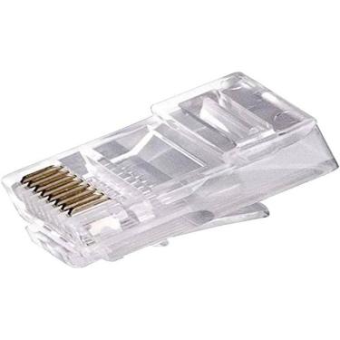 Imagem de Conector RJ45 Macho CAT5E Pacote c/ 50 Intelbras