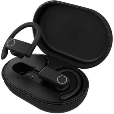 Imagem de Fone de Ouvido Bluetooth 5.4, IPX4 Resistente Água, 45h de Bateria, Com Microfone Embutido. Design Esportivo Ergonômico Ideal Para Esportes Atividades Físicas Videogame IPhone Android J-99 Pro Premium