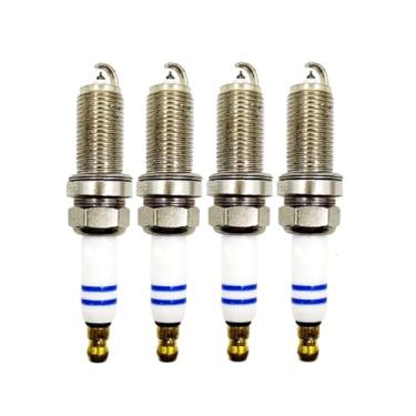 Imagem de Conjunto de 4 velas de ignição novas A004159450326 para Mercedes-Benz (código 004159450326).