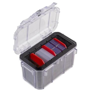 Imagem de Evergreen Collector Cases - Trading Card Storage - 20 Magnetic Slabs or 90 Top Loaders Compatible with PSA BGS SGC Baseball Basketball YuGiOh (Clear)