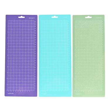 Imagem de 3PCS Tapete de Corte Substituição Tapetes com Grade Adesivo Compatível Máquina Silhouette Cameo Plotter Explore