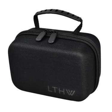 Imagem de Baoblaze Porta-ovos portátil para geladeira com alça, preto, reutilizável, com fecho de zíper, a impactos, 12 Slots