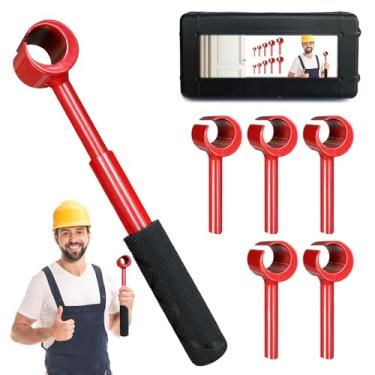 Imagem de Door Hinge Adjustment Tool Kit Door Gap Adjustment Tool for Precise Hinge Gap Adjustment Upgraded Hinge Gap Adjusting Wrench for Installation and Repair of Residential and Commercial-1