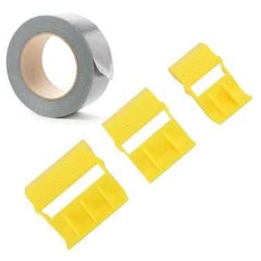 Imagem de AUNMAS Distribuidor de Fita Portátil, Conjunto Profissional de Dispensador de Fita Compacto para Projetos DIY, Trabalhos de Pintura