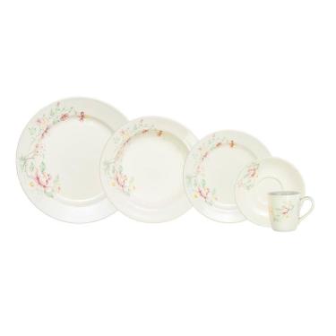 Imagem de Jogo de Jantar Primavera Suave 40 Peças Porcelana Schmidt