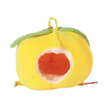 Imagem de Cama de porquinho da índia,Casa de pequenos animais em forma de fruta | Acessórios de ninho de cama quente para hamster cobaia ouriço chinchila e pequenos animais