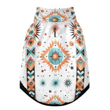 Imagem de SEHANY Casaco vintage Bohemia para cães pequenos, super quente, à prova de vento, jaqueta de inverno macia e aconchegante para animais de estimação para clima frio na neve com coleira para animais de