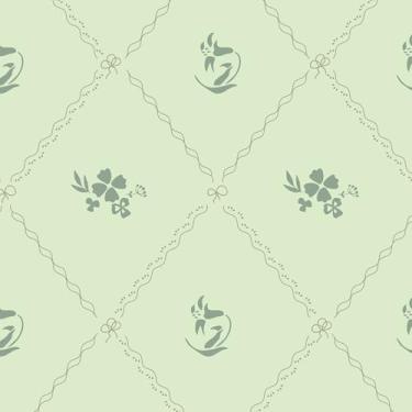 Imagem de Hopepak Papel de parede floral listrado 43 cm x 499 cm papel de contato com laço de flor verde autoadesivo removível vinil para sala de estar, quarto, banheiro, armários, decoração de parede