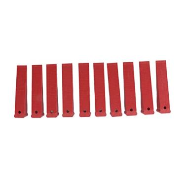 Imagem de Phefop 10 Rolhas de Porta Dos Pces, Almofada de Nivelamento Leve Plástica para Portas e Janelas, Cunha de Fácil Instalação para Uso da Cozinha e do Banheiro