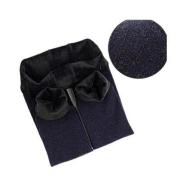 Imagem de Meninas leggings calças térmicas inverno crianças crianças grossas cal