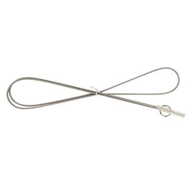 Imagem de Escova espiral de tubo de limpeza de cachimbo de silicone de cerveja de 150 cm para tubo de silicone de 8 10 mm