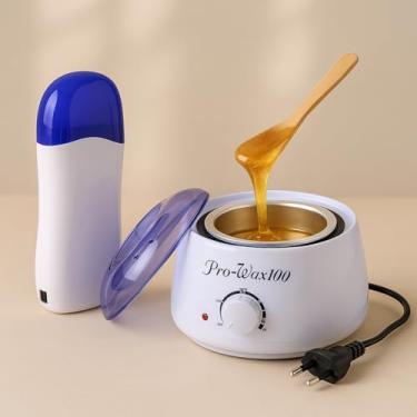 Imagem de Kit Panela De Cera Depilação 400g + Aparelho Rolon