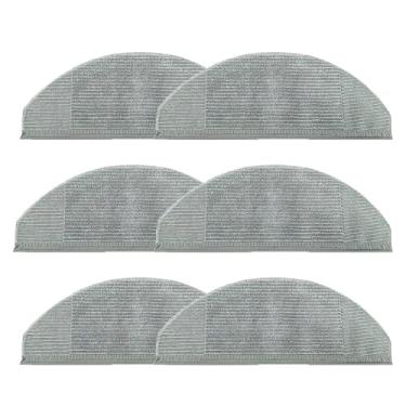 Imagem de Compatible With Anker Eufy RoboVac X8 Series Hybrid Vacuum Cleaner Roller Side Brush Filter Disposable Mop Rag Replacement Parts(6pcs Mop Rag)