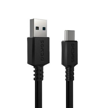 Imagem de Cabo USB a 3.0 Macho P/ USB TIPO-C - Preto - 3 Metros - PUCAP3-3