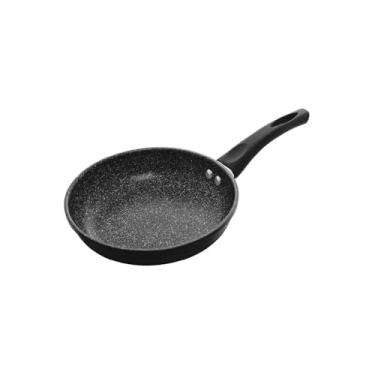 Imagem de Frigideira Antiaderente Indução Multifuncional, 20cm, Alumínio, Preta, Cabo Baquelite, Compatível com Fogão a Gás, Elétrico, Vitrocerâmico