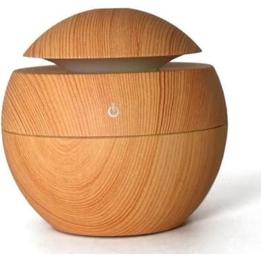 Imagem de Umidificador e Difusor de Aromas 200ml com LED | Silencioso, Portátil e Ideal para Relaxar em Qualquer Ambiente (Marfim)