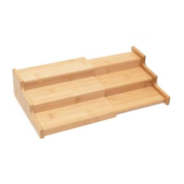 Imagem de ORGANIZADOR EXTENSIVEL DE BAMBU MODUS 22,3x21x8,3cm