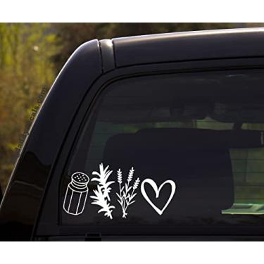 Imagem de Generic Prático – Sal, alecrim, lavanda, amor – Magia, Prático, Bruxa, Família, Irmãs, Tias, Filme, Clássico, Adesivo de decalque de vinil para janela de carro, Van, Caminhão, Branco