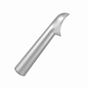 Imagem de SPYMINNPOO Colher de Sorvete Anticongelante Antiaderente, Liga de Alumínio 7" Prata Fosca para Loja de Sobremesas (Prata)