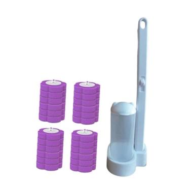 Imagem de Generic Escovas de vaso sanitário, refis para limpeza doméstica, Roxo