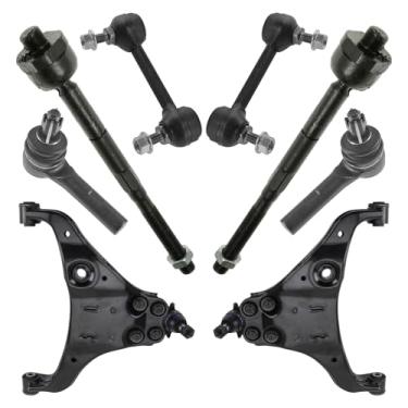 Imagem de TRQ Kit de direção dianteira e suspensão compatível com Chevrolet Colorado GMC Canyon 2004-2005