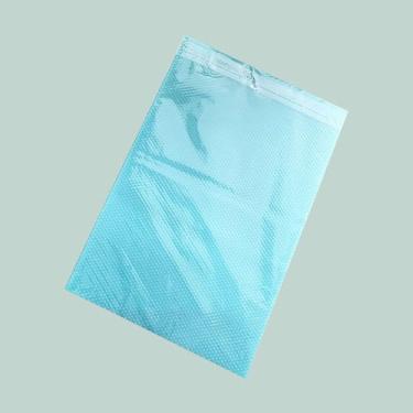 Imagem de Forro de geladeira lavável, forro de geladeira impermeável, à prova de óleo, forros de geladeira para prateleiras, almofadas de cobertura para freezer, prateleira de vidro, gaveta de armário - azul