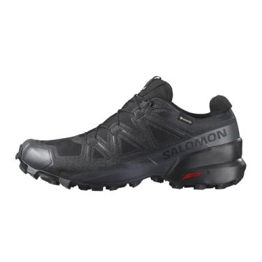 Imagem de Salomon Speedcross GTX, tênis de corrida masculino à prova d'água, Preto/Preto/Fantasma, 43