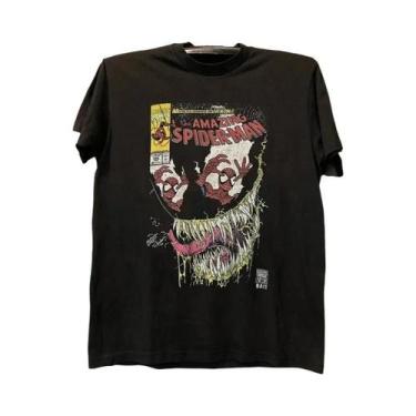 Imagem de Camiseta Masculina E Feminina Disney Spider-Man De Manga Curta, Casual