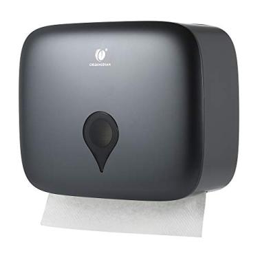 Imagem de Dispenser de Toalhas Mão do Tipo C-folha Montado em Parede e Porta- Papel Higiênico com Chave para Hotéis Instalações Serviço Alimentos