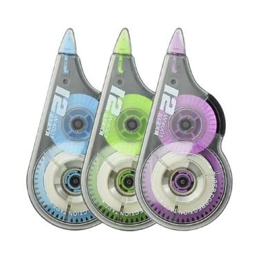 Imagem de Fita Corretiva Portátil De Grande Capacidade 12m Branca Fofa Para Estu