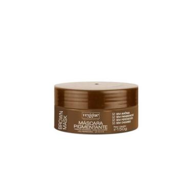 Imagem de Máscara Pigmentante Brown Marrom 150g ótima Durabilidade Veggue Profis