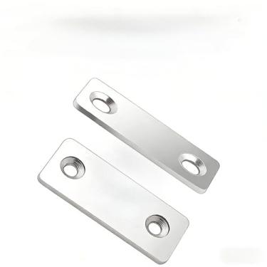 Imagem de Kit 8 Fechos Magnéticos de Neodímio - Trava para Porta, Armário e Guarda-Roupa, Forte e Durável para Residência