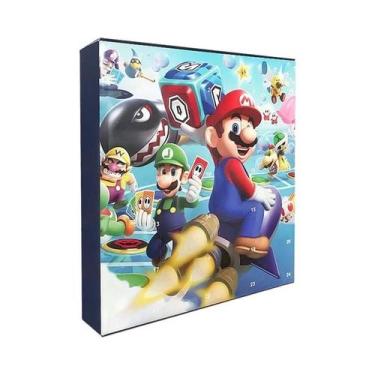Imagem de Calendário Do Advento Infantil Mario Caixa Surpresa 24 Dias Contagem R