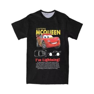 Imagem de Conjunto De Verão Com Estampa Do Lightning McQueen E Sally Para Homens