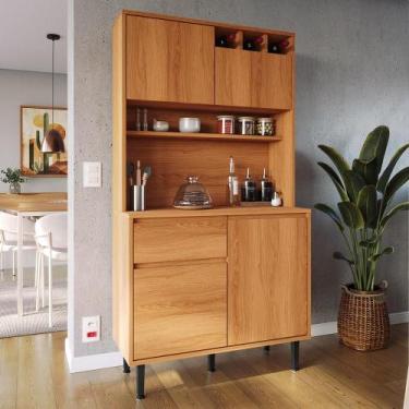 Imagem de Armário de Cozinha Completa Easy Movelove Lukaliam Móveis 4 Portas 1 G